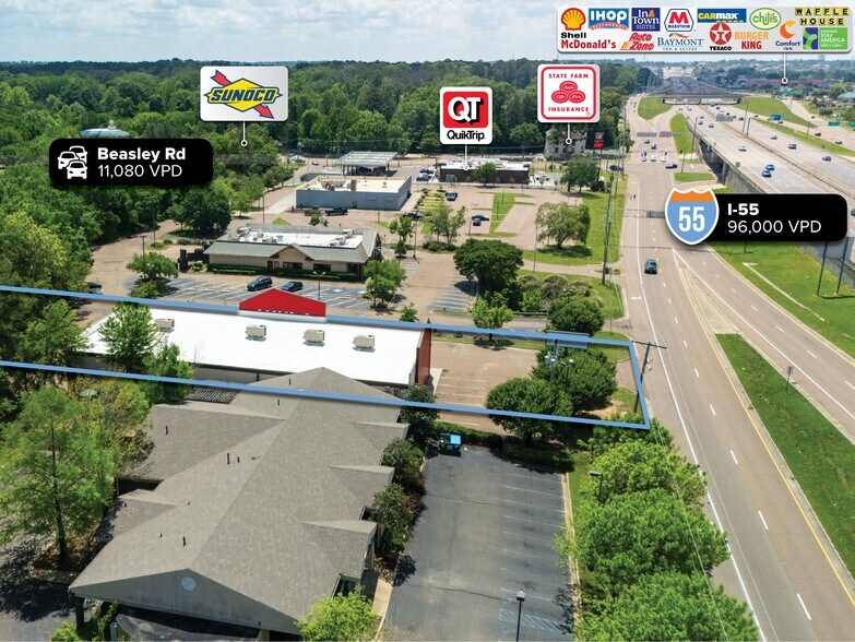 More Photos Of 6036 I-55, Jackson Freestanding For Sale