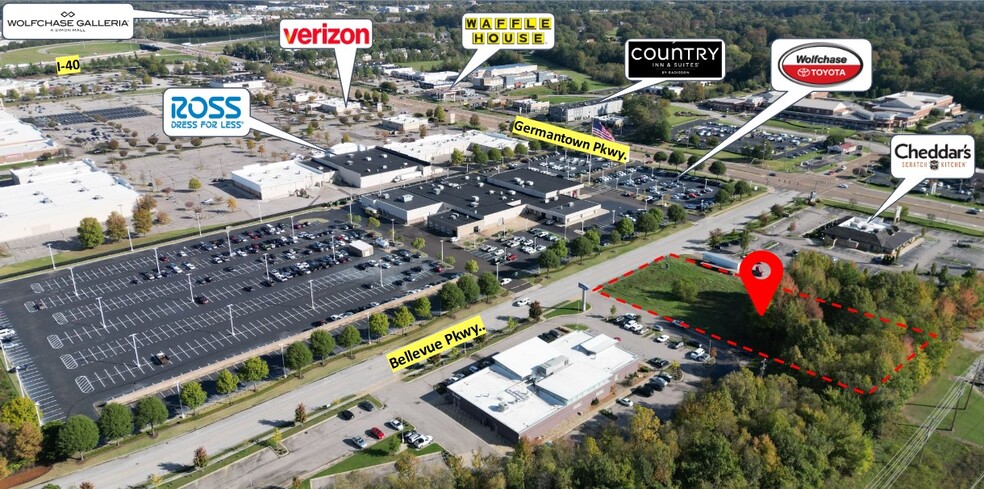 Primary Photo Of 0 Bellevue Pky, Cordova Land For Lease