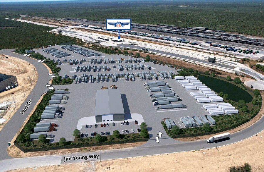 More Photos Of 12101 Jim Young Way, Laredo Warehouse For Lease