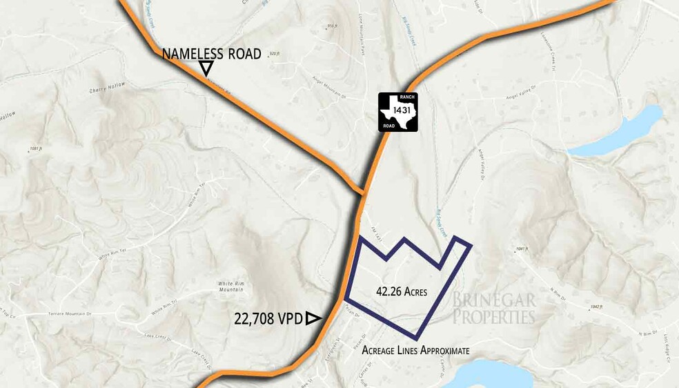 Primary Photo Of Ranch to Market 1431, Jonestown Land For Sale