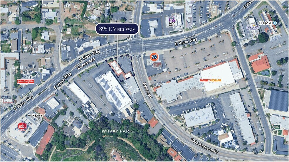 More Photos Of 895-897 E Vista Way, Vista General Retail For Lease
