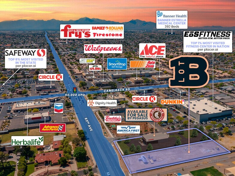 More Photos Of 83rd Ave & Camelback Rd, Glendale Land For Sale