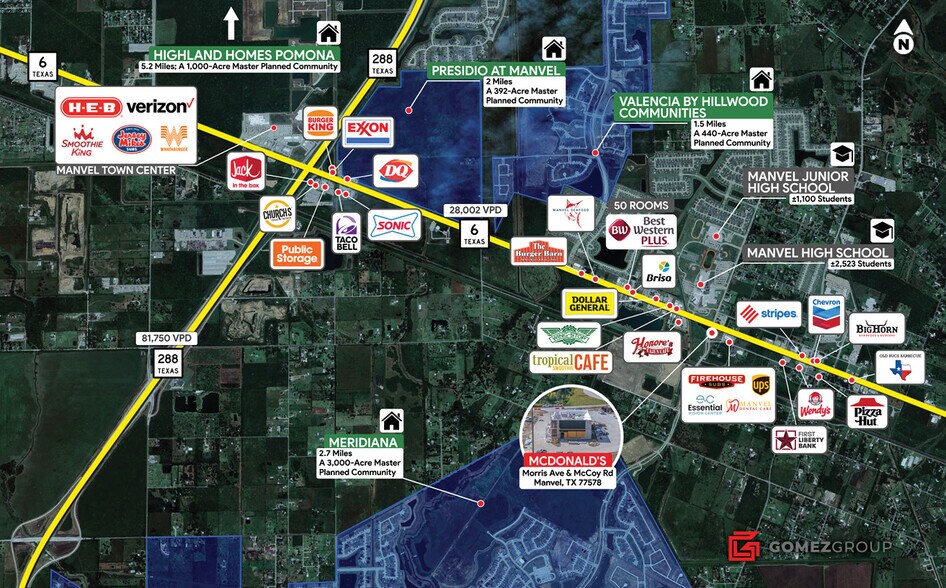 More Photos Of 19706 Morris ave, Manvel Fast Food For Sale