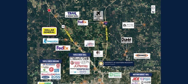 More Photos Of 887 Highway 49, Seminary Storefront Retail Office For Sale