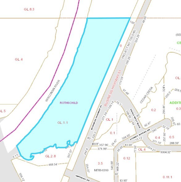 More Photos Of State Hwy, Rothschild Land For Sale