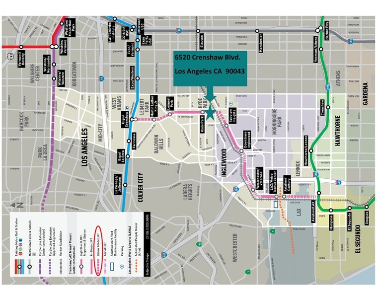 More Photos Of 6520-6534 Crenshaw Blvd, Los Angeles General Retail For Lease
