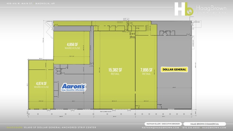 More Photos Of 402-412 W Main St, Magnolia Storefront For Sale