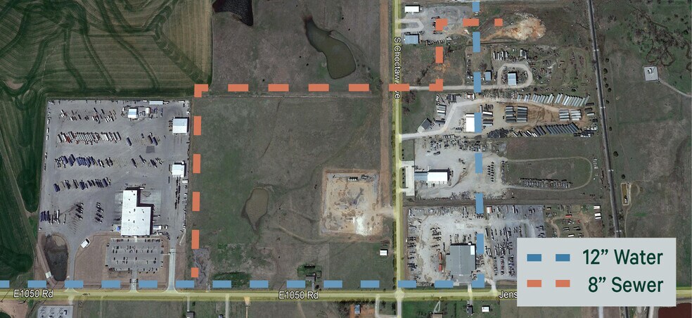 More Photos Of Jensen & Choctaw Ave, El Reno Land For Sale