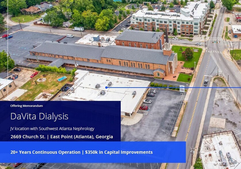 Primary Photo Of 2669 Church St, East Point Medical For Sale