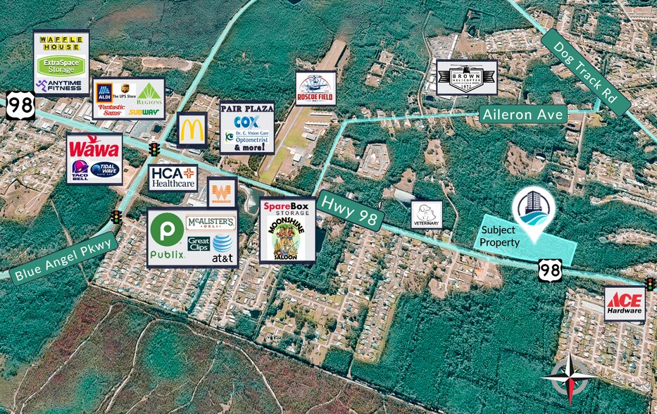 More Photos Of 10000 Blk U.S. 98 W Hwy, Pensacola Land For Sale