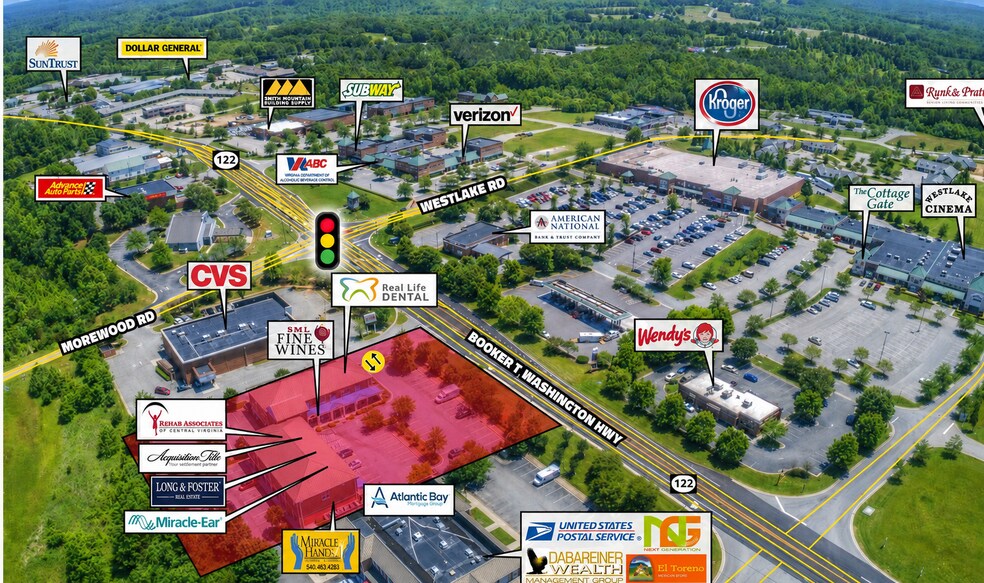 More Photos Of 12925 Booker T Washington Hwy, Hardy Storefront Retail Office For Lease