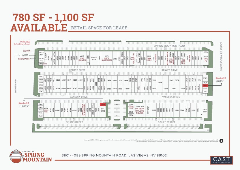 More Photos Of 3525-3541 Valley View Blvd, Las Vegas Unknown For Lease