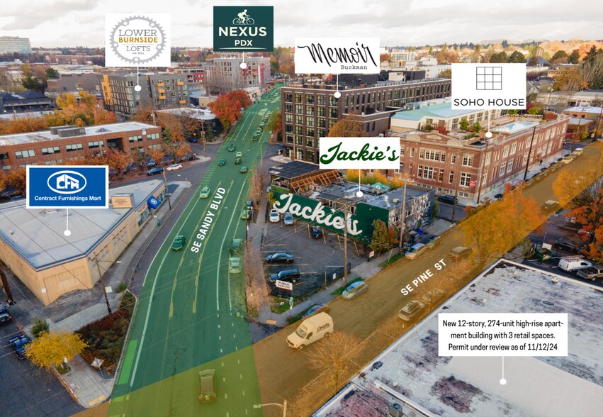 More Photos Of 930 SE Sandy Blvd, Portland Freestanding For Sale