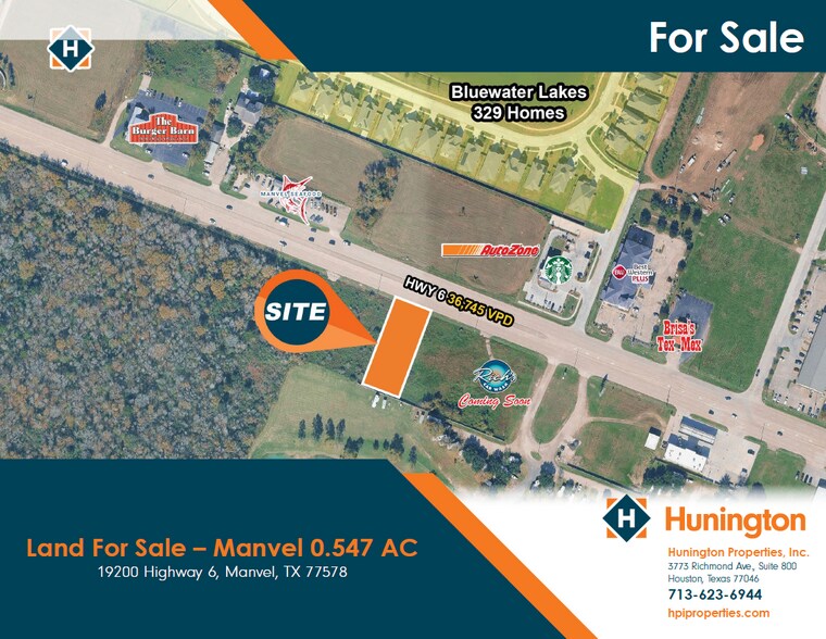 Primary Photo Of 19200 Highway 6, Manvel Land For Sale