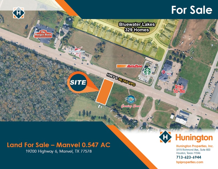 Primary Photo Of 19200 Morris, Manvel Land For Sale