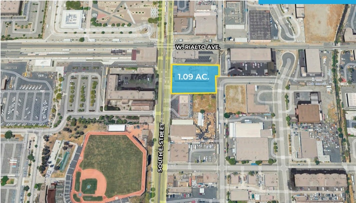 Primary Photo Of 147 S E St, San Bernardino Land For Sale