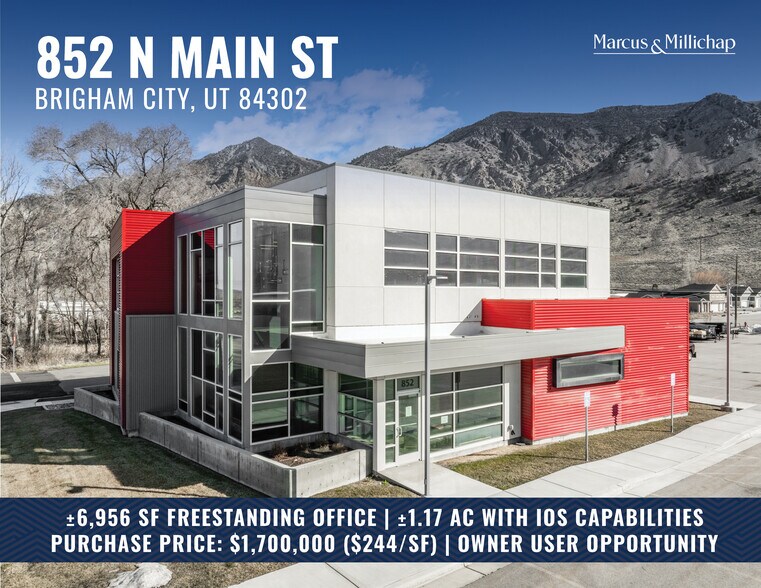 Primary Photo Of 852 N Main St, Brigham City Showroom For Sale