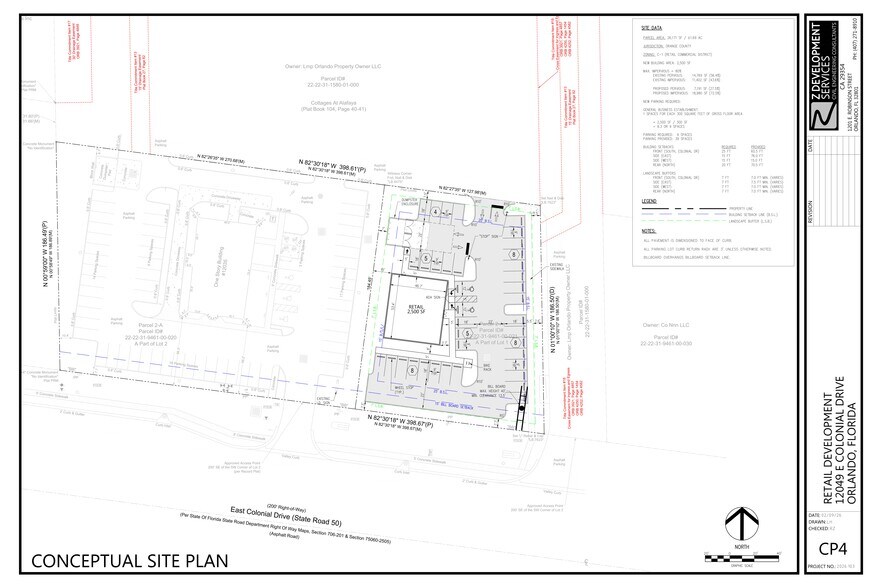Primary Photo Of 12049 Colonial Dr, Orlando Land For Lease