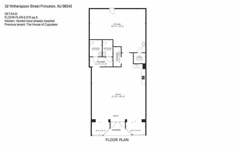 More Photos Of 32 Witherspoon St, Princeton Restaurant For Lease