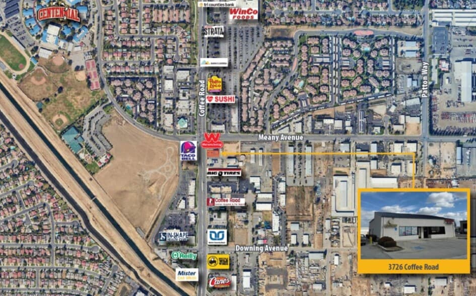 More Photos Of 3726 Coffee Rd, Bakersfield Freestanding For Lease