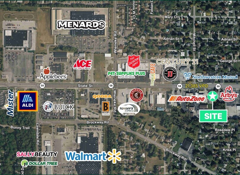 More Photos Of 5495-5525 State St, Saginaw Land For Sale
