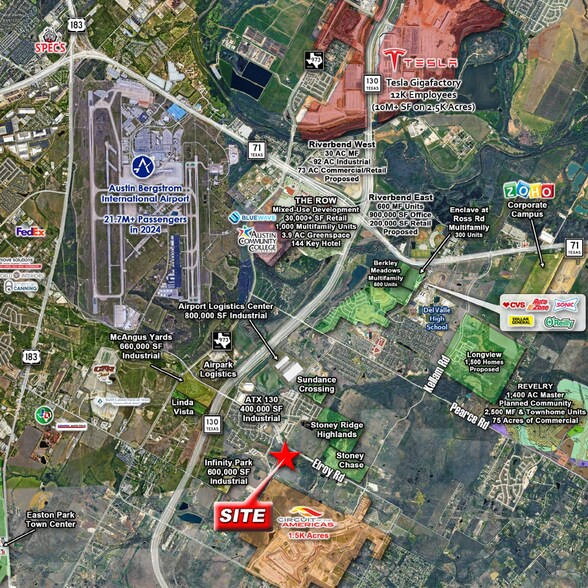 More Photos Of Elroy Road, Del Valle Land For Sale