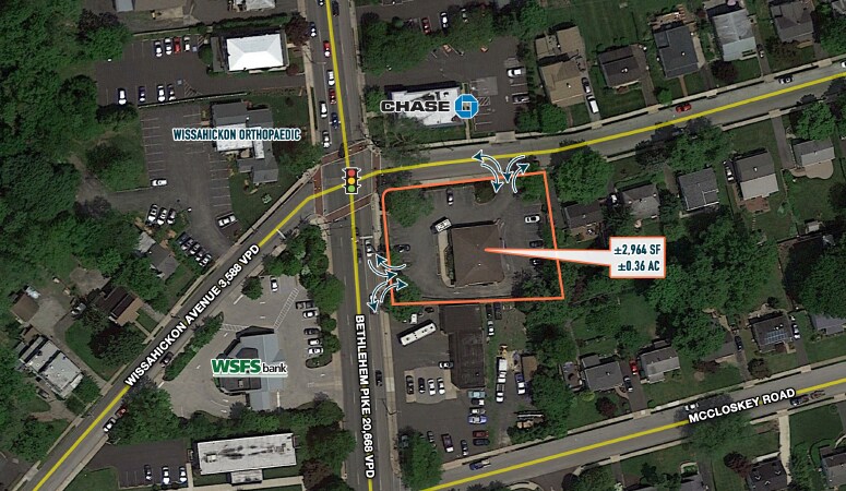 More Photos Of 1316 Bethlehem Pike, Flourtown Bank For Lease