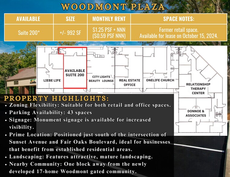 More Photos Of 10940 Fair Oaks Blvd, Fair Oaks Office For Lease