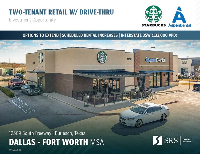 Primary Photo Of 12509 South Fwy, Burleson Freestanding For Sale