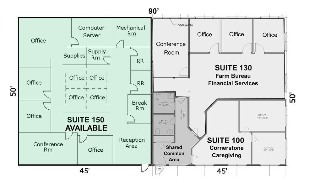 More Photos Of 13760 Bluestem Ct, Baxter Office For Lease