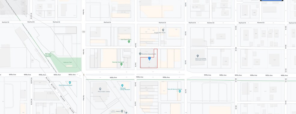 More Photos Of 1208 Willis Ave, Perry Storefront For Lease