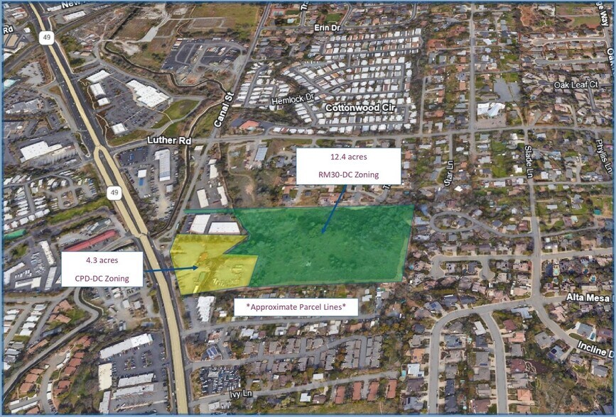 Primary Photo Of 1406 & 1448 Grass Valley Hwy, Auburn Land For Sale