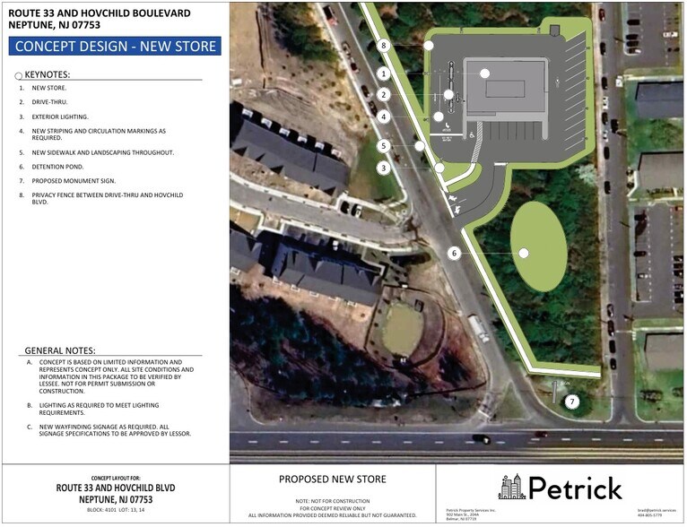 More Photos Of 3807 NJ-33, Neptune Land For Lease