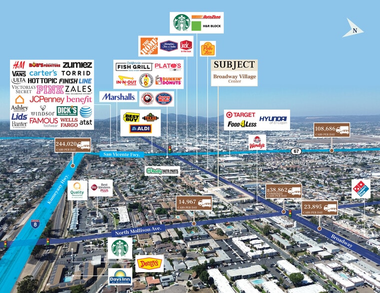 More Photos Of 701 -777 Broadway, El Cajon Freestanding For Sale