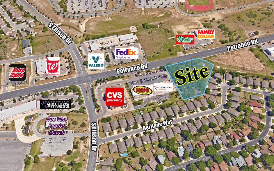 Primary Photo Of Potranco Rd @ Potranco Rd, San Antonio Land For Sale