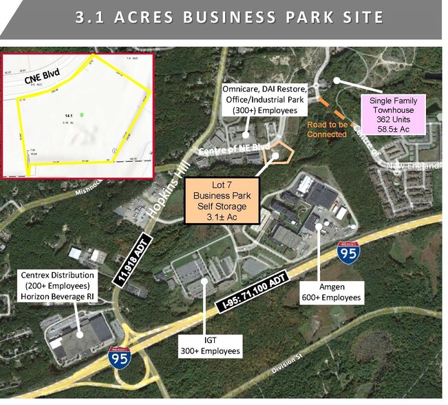 Primary Photo Of 87 Centre of New England Blvd, Coventry Land For Sale