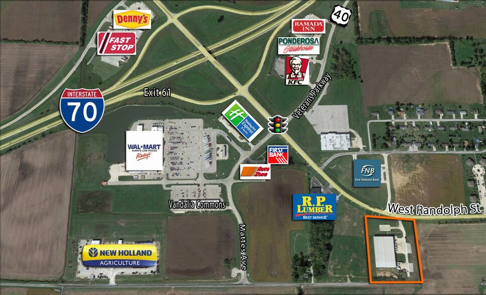 More Photos Of 2602 W Randolph St, Vandalia Distribution For Lease