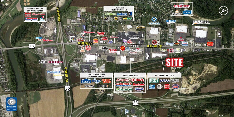 More Photos Of 1251 N Bridge St, Chillicothe Land For Lease
