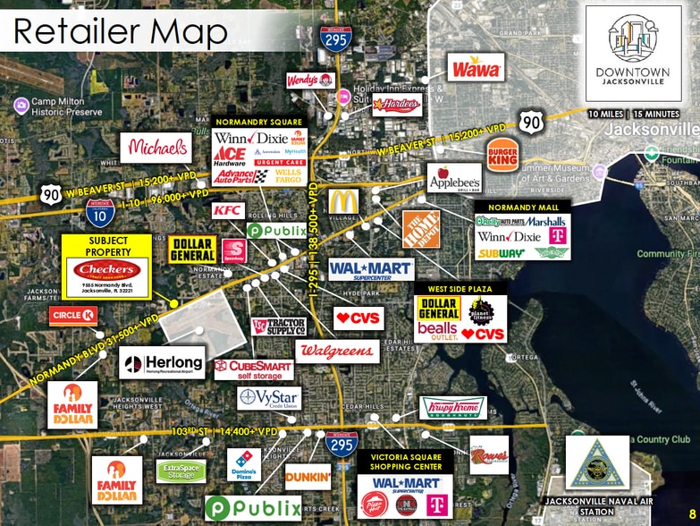 More Photos Of 9555 Normandy Blvd, Jacksonville Freestanding For Sale