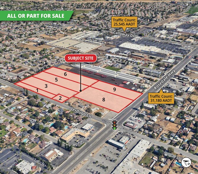 Primary Photo Of NEQ Rosedale Hwy & Verdugo Ln, Bakersfield Land For Sale
