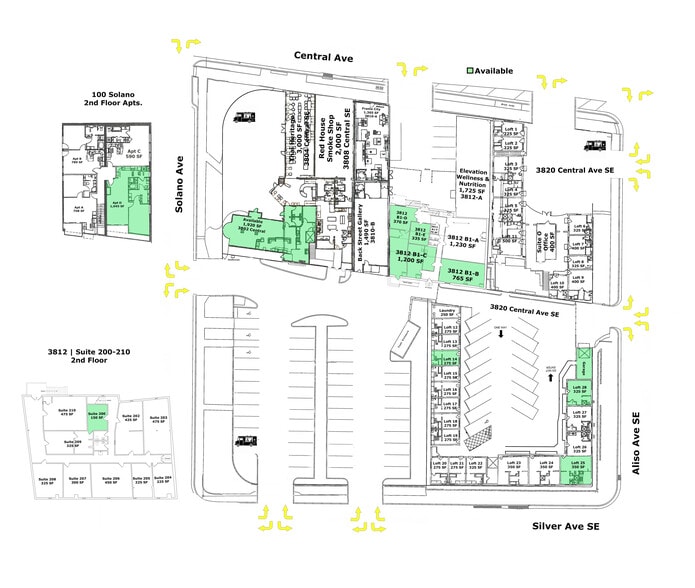 More Photos Of 3804-3810 Central Ave SE, Albuquerque Storefront Retail Residential For Lease