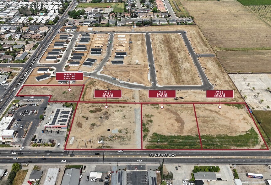 Primary Photo Of El Monte Way, Dinuba Land For Sale