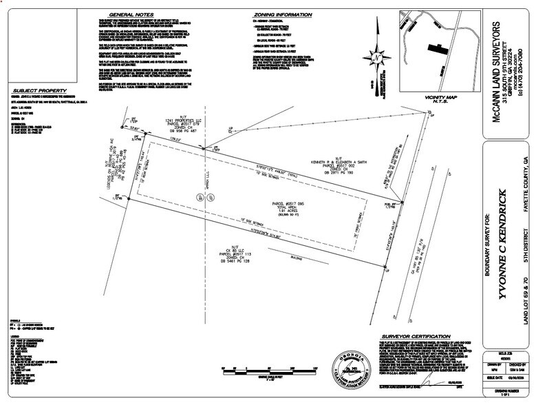 More Photos Of 1007-1021 Highway 85 S, Fayetteville Land For Sale