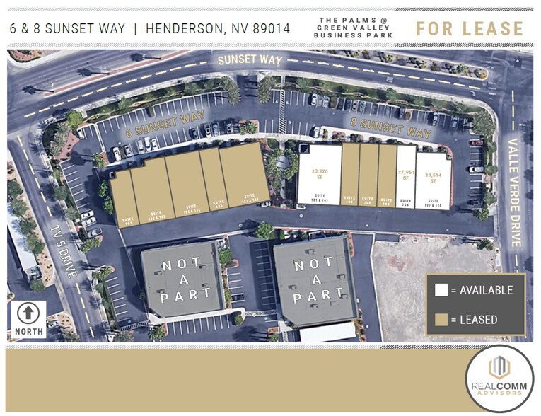 More Photos Of 8 Sunset Way, Henderson Showroom For Lease