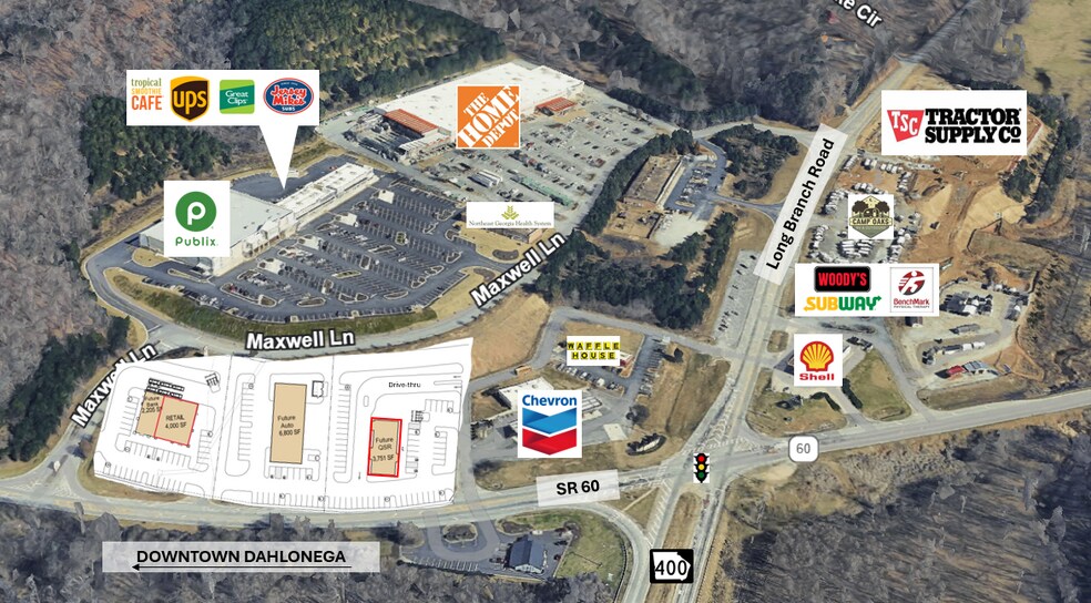 Primary Photo Of 5431 Chestatee, Dahlonega Storefront For Lease