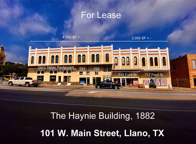 Primary Photo Of 101 W Main St, Llano Storefront Retail Office For Lease