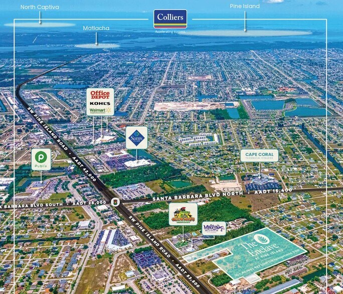 Primary Photo Of 219 NE Pine Island Dr, Cape Coral Land For Sale