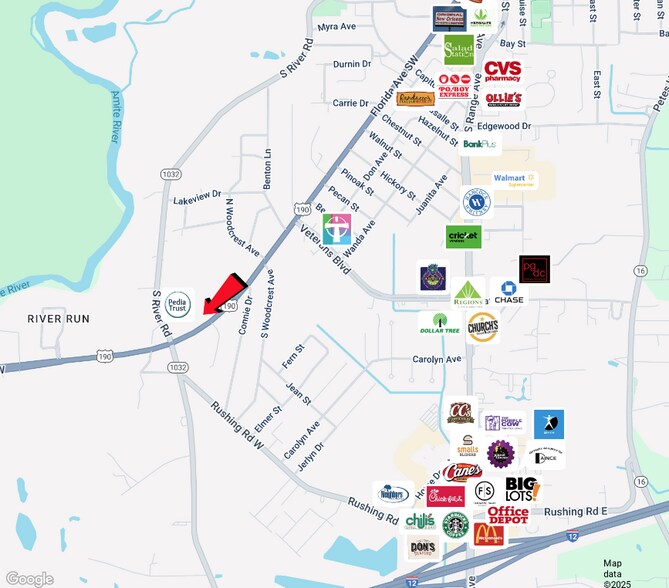 More Photos Of 2011 Florida Ave SW, Denham Springs Office For Sale