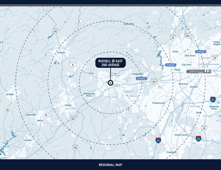 More Photos Of 127 E 2nd Ave, Easley Land For Sale