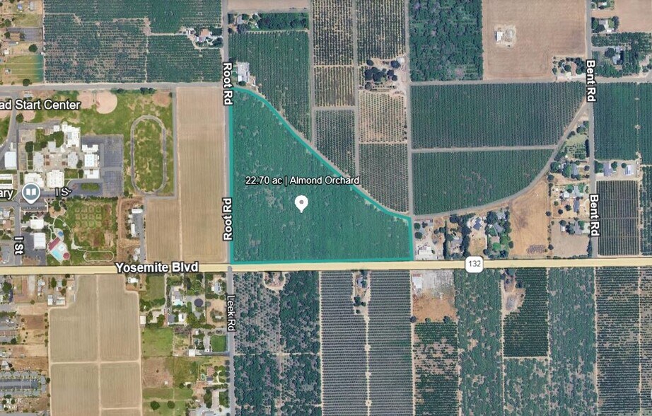 Primary Photo Of Yosemite Boulevard @ Root Rd, Modesto Land For Sale